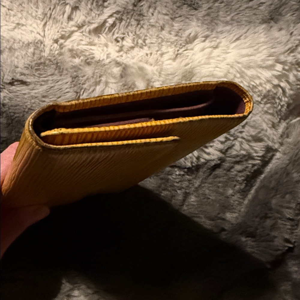 Louis Vuitton Mustard Yellow Wallet - Picture 4 of 5